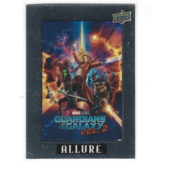 2022 Marvel Allure Movie Posters card MP-14 Guardians of The Galaxy Vol. 2