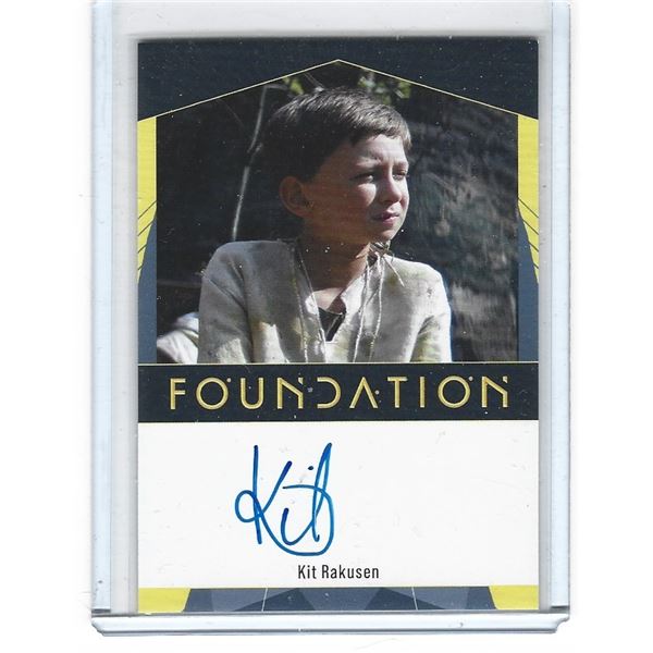 Foundation Seasons 1 & 2 Kit Rakusen as Josiah Autograph card