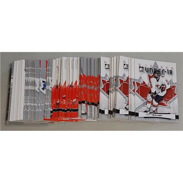 2007-08 In The Game O Canada Complete 100 card Set - Team Canada Hockey