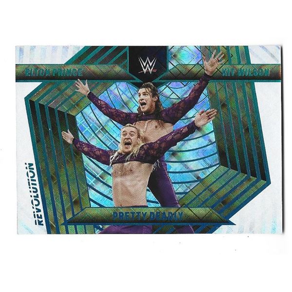 2023 WWE Revolution card #132 Pretty Deadly Cosmic #d 074/149