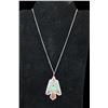 Image 1 : Marked L Neveih- R Begay Turquoise And Coral Necklace