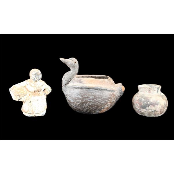 Duck Head Pot- Crock- Small Pot- Cast Aunt Jemima