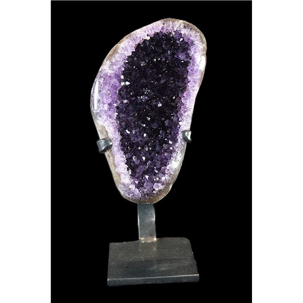 Purple Amethyst With Stand- 8" X 4.5"