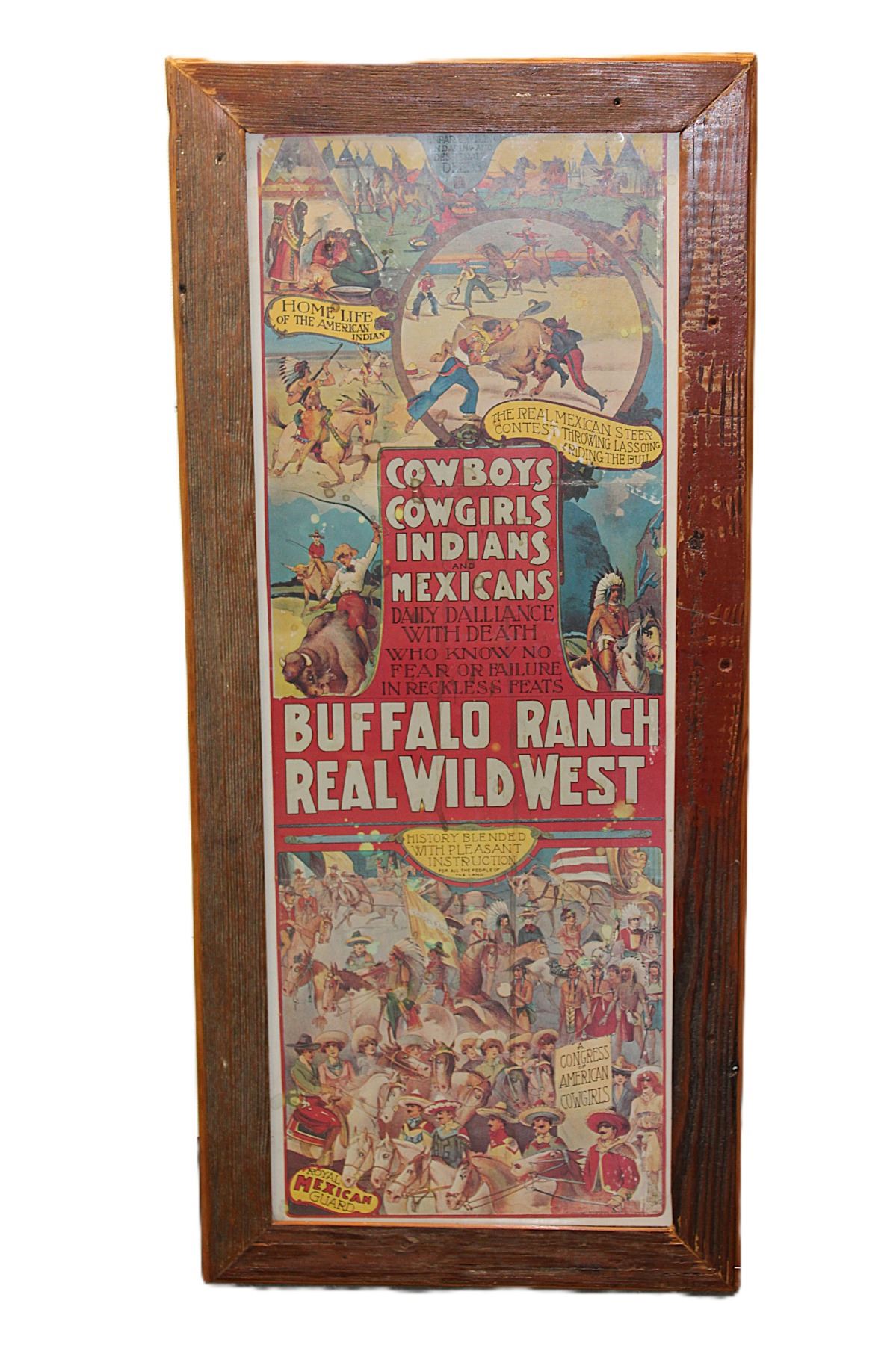 Buffalo Ranch Real Wild West Poster- 40