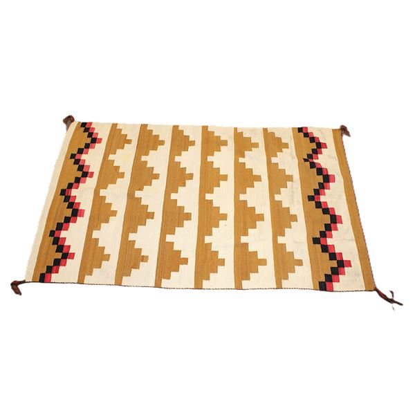 Early Navajo Rug- Good Condition- 86  X 52 