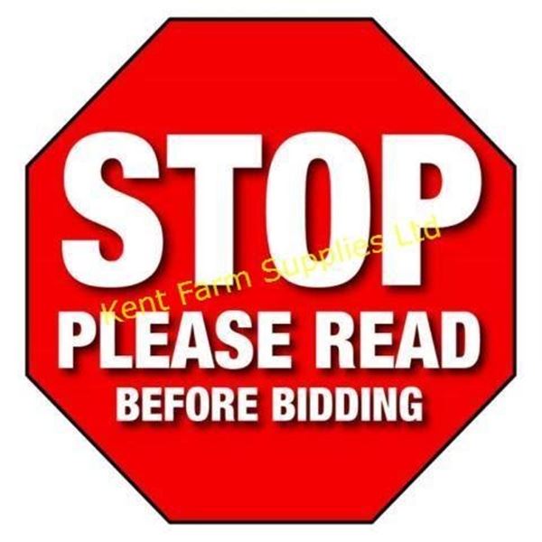 Please Read Before Bidding