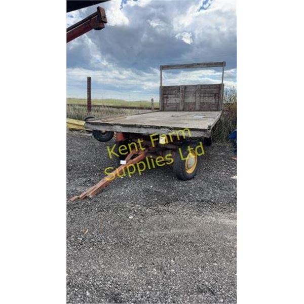 FLAT RACK WAGON - WOOD FLOOR 14'