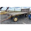 Image 2 : FLAT RACK WAGON - WOOD FLOOR 14'