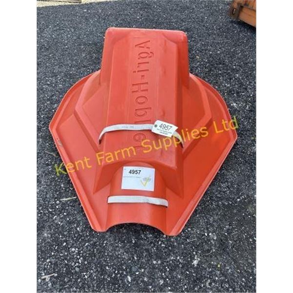 GRAIN AUGER BOOT 10" - ORANGE
