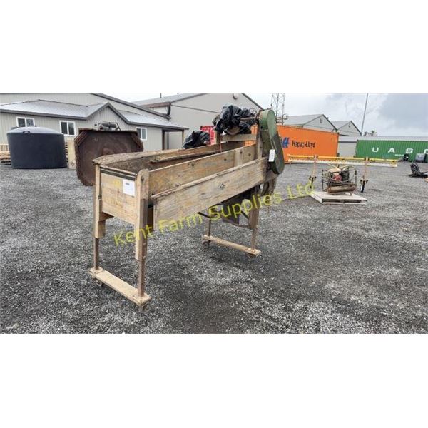 POTATO BRUSHER - 1 HP ELECTRIC MOTOR