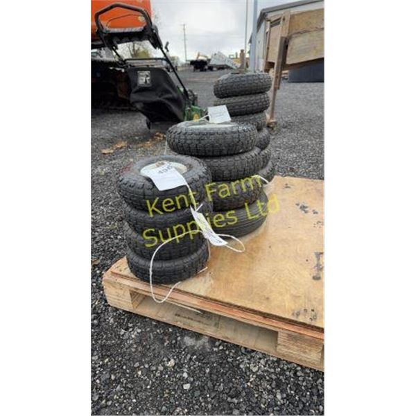 TIRES 410 X 350, 400 X 6, 480 X 4