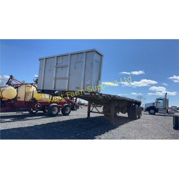 2001 MANAC 182 28' 2 AXLE PUP TRAILER