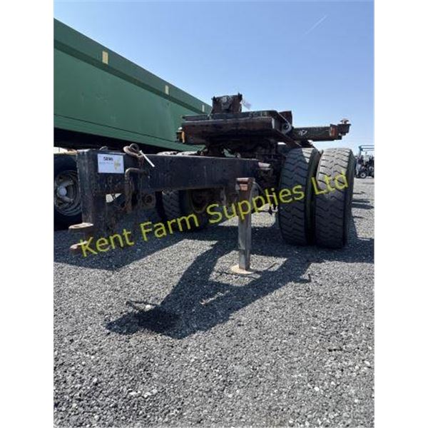 CONVERTER DOLLY SINGLE AXLE W/ FARM HITCH