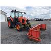 Image 3 : 2016 KUBOTA M100GXDTCC TRACTOR WITH SNOW BLADE