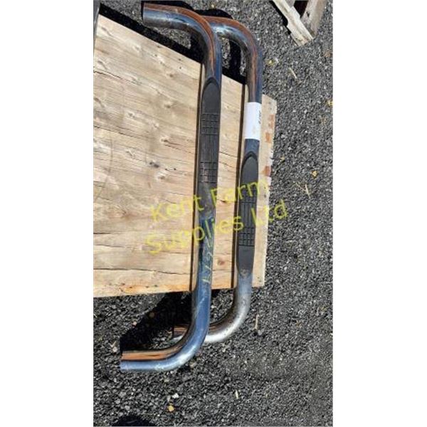 CHROME RUNNING BOARDS FOR PICK UP TRUCK