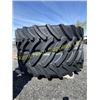 Image 1 : 2 NEW 460/85 R38 RADIAL TRACTOR TIRES