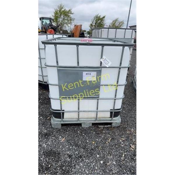 STORAGE TOTE 1000L, 44"L X 37"W X 44"H