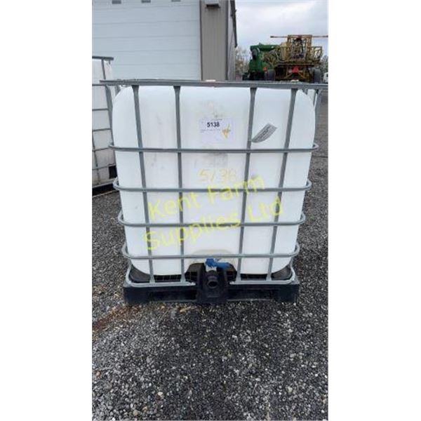 STORAGE TOTE 1000L, 44"L X 37"W X 44"H