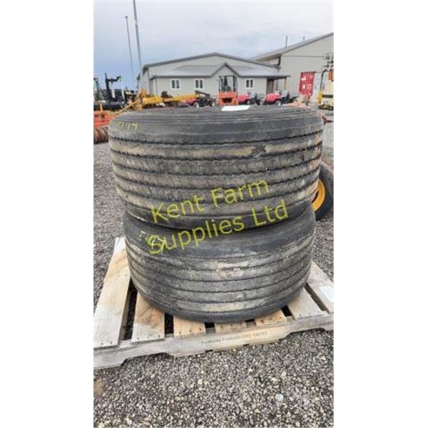 MICHELIN 445/50R22.5 TIRES