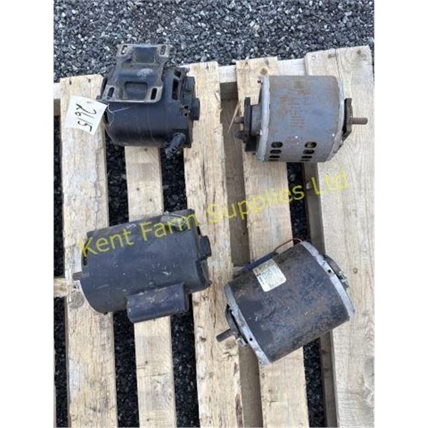 4 ELECTRIC MOTORS