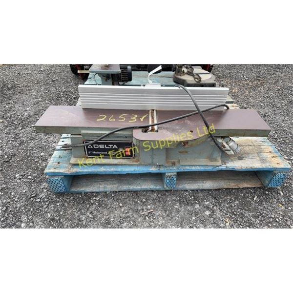 DELTA 37-2000 MOTORIZED JOINTER 6 