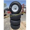 Image 1 : SET OF 4 NEW GOLF CART TIRES WITH RIMS