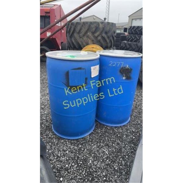 BARRELS, PLASTIC, 50 GALLON