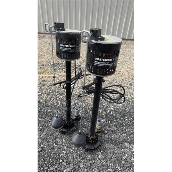 MASTERCRAFT SUMP PUMPS, ELECTRIC