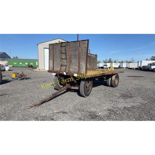 FLAT WAGON 16'5"L X 7'5"W 10 TON