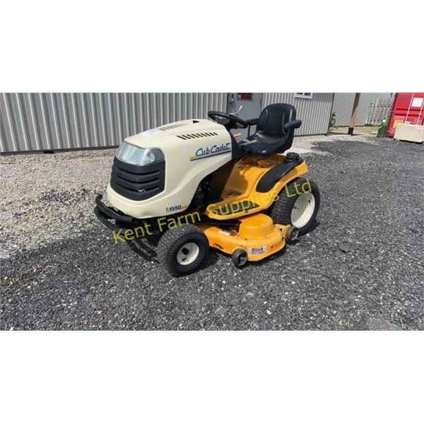 CUB CADET SUPER LT1550 LAWN MOWER
