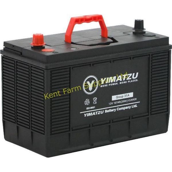 NEW BATTERY-GROUP 31A(A31) AUTOMOTIVE 12V 107AH