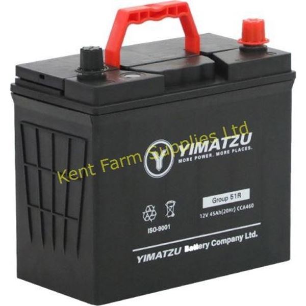 NEW BATTERY-GROUP 51R AUTOMOTIVE 12V 45AH 460CCA