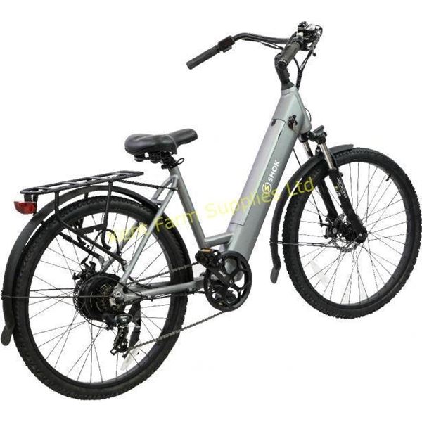 NEW SHOK NOVA- ARGENT EBIKE