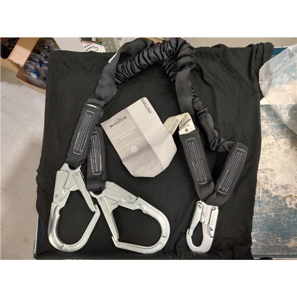 LONGE ANTICHUTE PEAKWORKS SA-20022-4, CLASSE E4, 4' À 8'