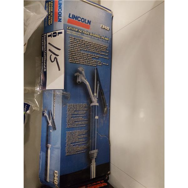 POMPE À LEVIER LINCOLN 1340