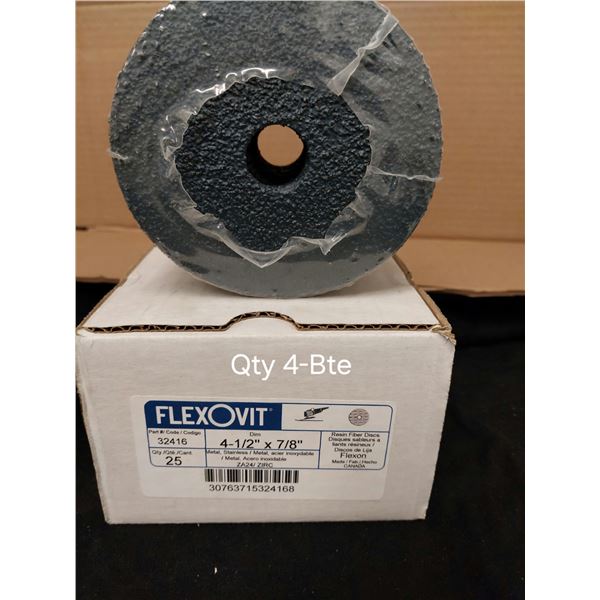 BOITE DE 25 DISQUES À SABLERFLEXOVIT MÉTAL