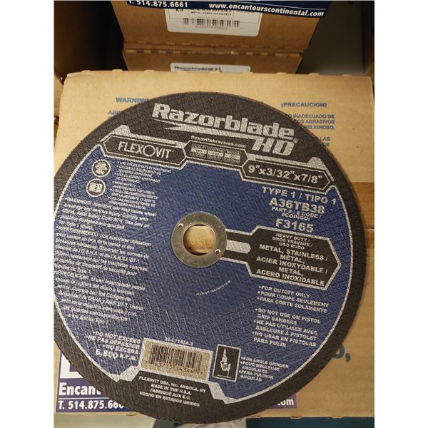 DISQUE POUR MÉTAL RAZORBLADE 6" X 3/32" X 7/8"