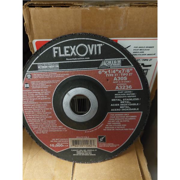 BOITE DE 25 DISQUE POUR MEULE 6" X 1/4" X 7/8"