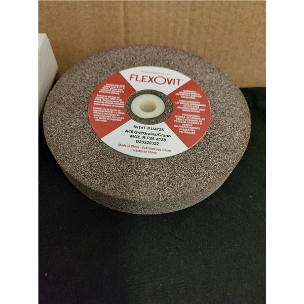 MEULE FLEXOVIT 6" X 1" X 1" A46 GRAINS