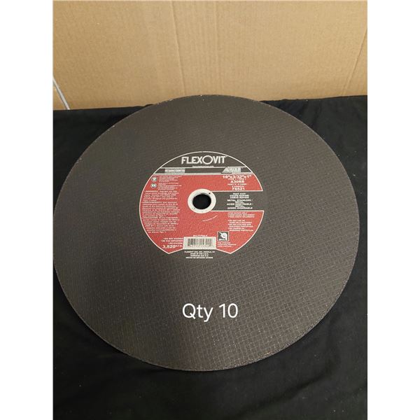 DISQUE POUR MÉTAL FLEXOVIT 16" X 3/32" X 1" COUPE RAPIDE