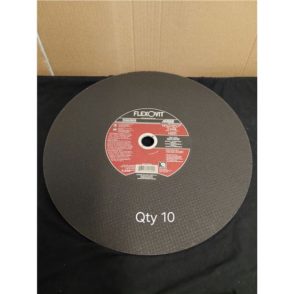 DISQUE POUR MÉTAL FLEXOVIT 16" X 3/32" X 1" COUPE RAPIDE