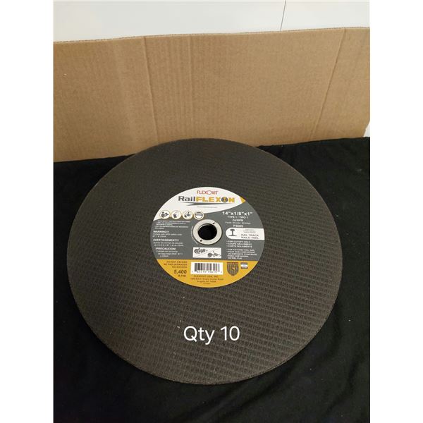 DISQUE RAIL-TRACK RAILFLEIXON 14" X 1/8" X 1" TYPE 1