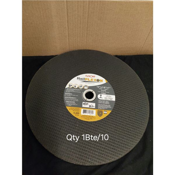 DISQUE RAIL-TRACK RAILFLEIXON 14" X 1/8" X 1" TYPE 1