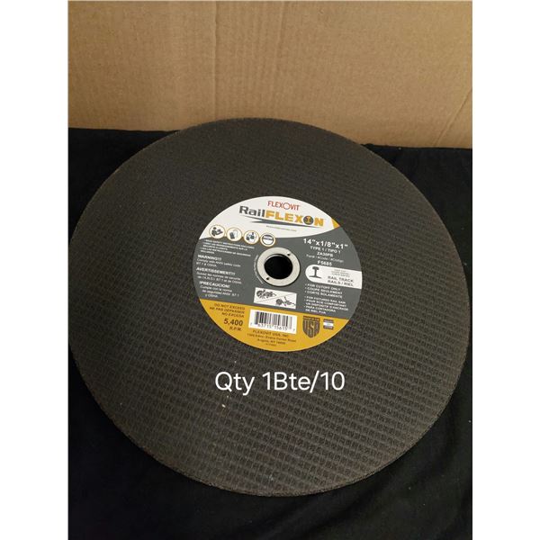 DISQUE RAIL-TRACK RAILFLEIXON 14" X 1/8" X 1" TYPE 1