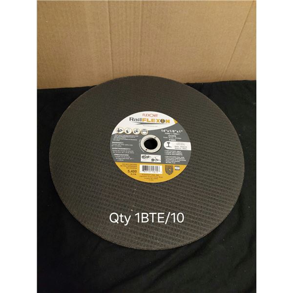 DISQUE RAIL-TRACK RAILFLEIXON 14" X 1/8" X 1" TYPE 1