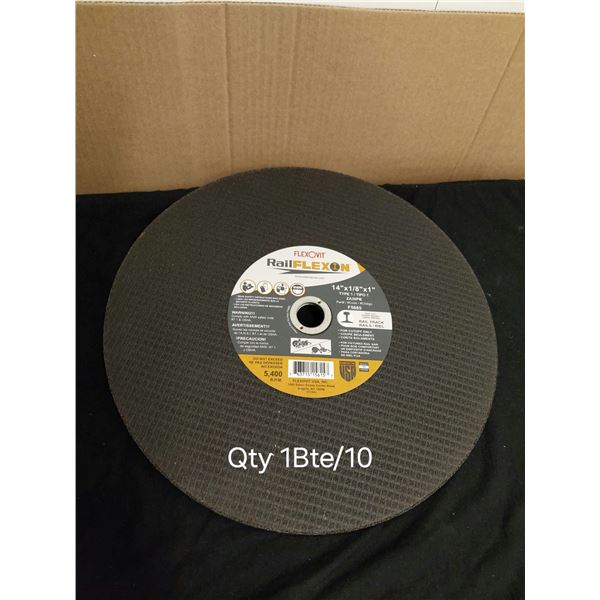 DISQUE RAIL-TRACK RAILFLEIXON 14" X 1/8" X 1" TYPE 1