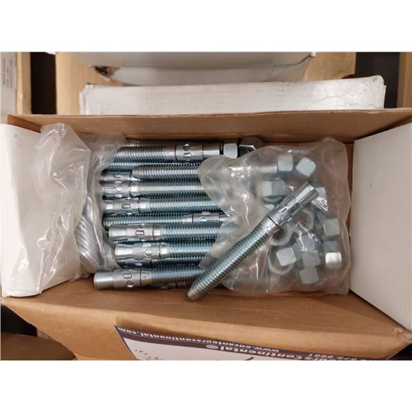 BOITE DE 25 ANCRAGE FASTENING SYSTEM 1/2" X 13" X 4-1/4"