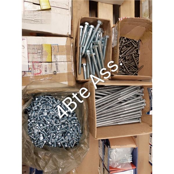 LOT DE VIS TARAUDEUSES ASSORTIES