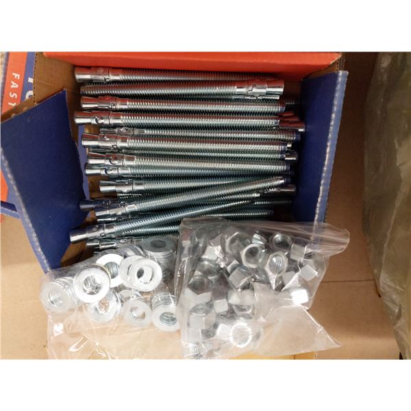 BOITE DE 50 ANCRAGES 3/8" X 5" POWER FASTENERS