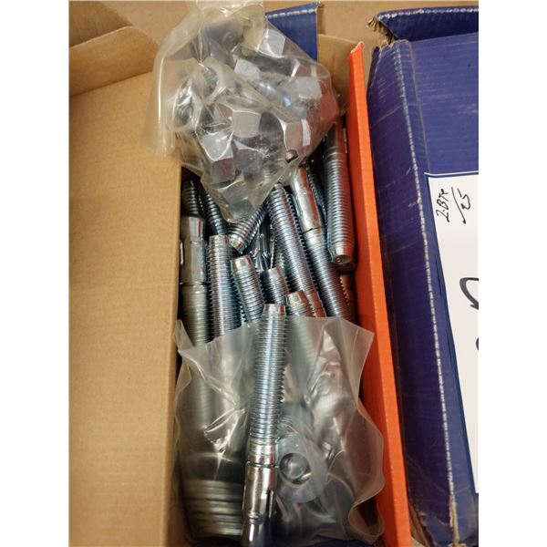 BOITE DE 25 ANCRAGE + SDI 5/8" X 4-1/2" POWER FASTENERS
